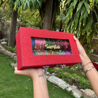 Diamond Bangle Box With Name ( 120 Diamond Bangles + 20 Ghungroo Bangles )